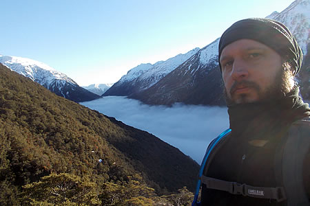 Justin Sytsma, Avalanche Peak Track, Arthur's Pass, New Zealand.